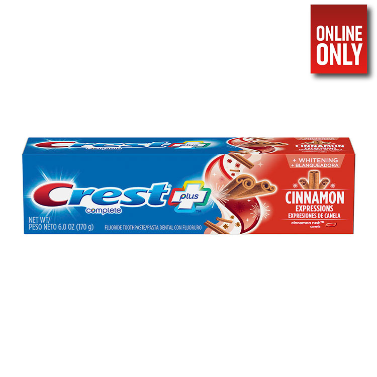 CREST COMPLETE WHITENING+CINNAMONRUSH 6.0OZ | GUI-1235230