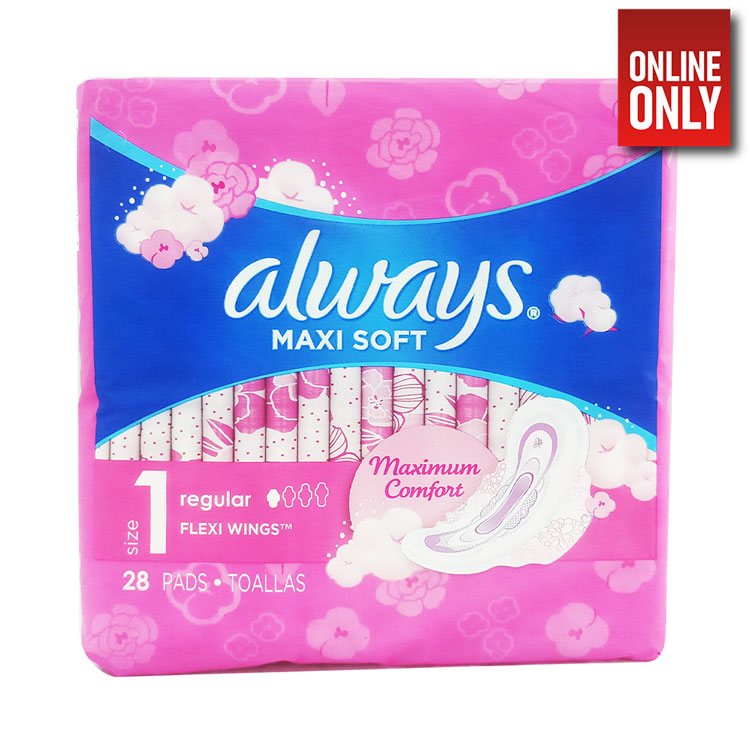 ALWAYS SUAVE MAXI SIZE 1 FLEXIWINGS 28PCS | GUI-1325311
