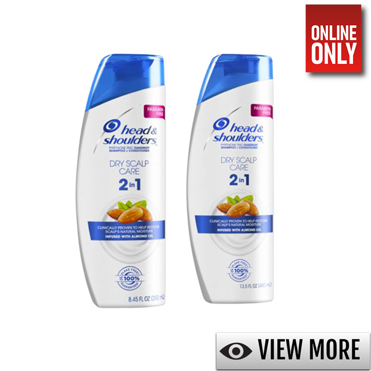 HEAD & SHOULDERS 2IN1 DRY SCALP | VARIETY