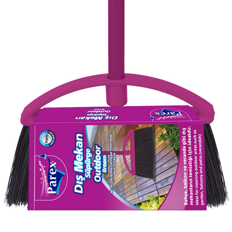 PAREX OUTDOOR BROOM WITH HANDLE | PA-02-22