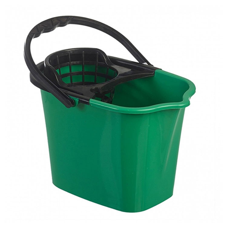 MURAT PLASTIC MOP BUCKET WITH WRINGER 10L| PRIMO-T10TS003