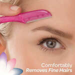 SCHICK EYEBROW RAZOR AND FACIAL RAZOR WITH PRECISION COVER | 00117 - Image 3