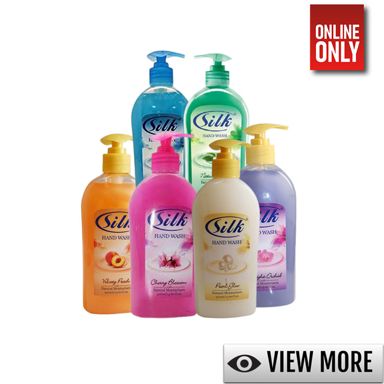 SILK HANDWASH SOAP 400ML | VARIETY