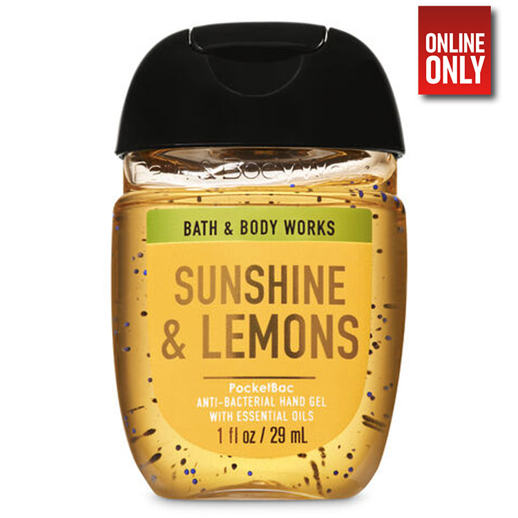 BATH & BODY WORKS SUNSHINE & LEMONS POCKETBAC HAND SANITIZER | 843752