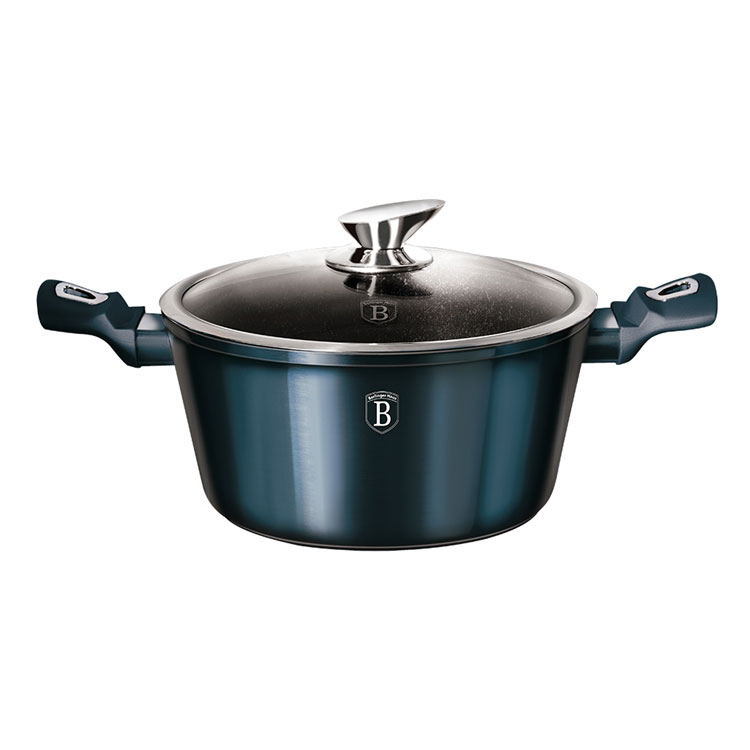 BERLINGER HAUS CASSEROLE WITH GLASS LID 24 CM | BH-1879