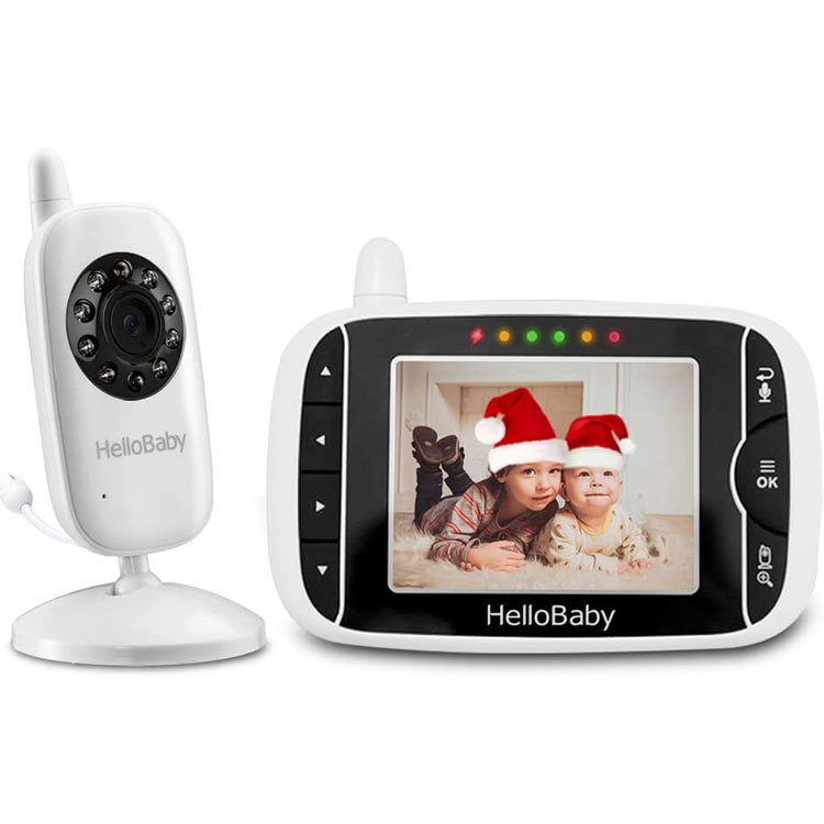 HELLO BABY WIRELESS BABY MONITOR DIGITAL CAMERA 3.2" & 2 WAY TALKBACK SYSTEM | HB32