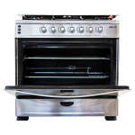 BOTRALI 5 BURNERS FREESTANDING STAINLESS STEEL GAS STOVE 36'' | K90-SS - Image 4