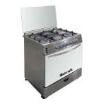 BOTRALI 5 BURNERS FREESTANDING STAINLESS STEEL GAS STOVE 36'' | K90-SS - Image 3