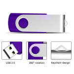 DOLPHIN SWING 16 GB USB 2.0 FLASH DRIVE BLACK | USW-216 - Image 2
