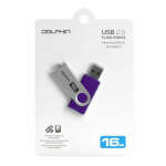 DOLPHIN SWING 16 GB USB 2.0 FLASH DRIVE BLACK | USW-216