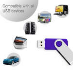 DOLPHIN SWING 16 GB USB 2.0 FLASH DRIVE BLACK | USW-216 - Image 5