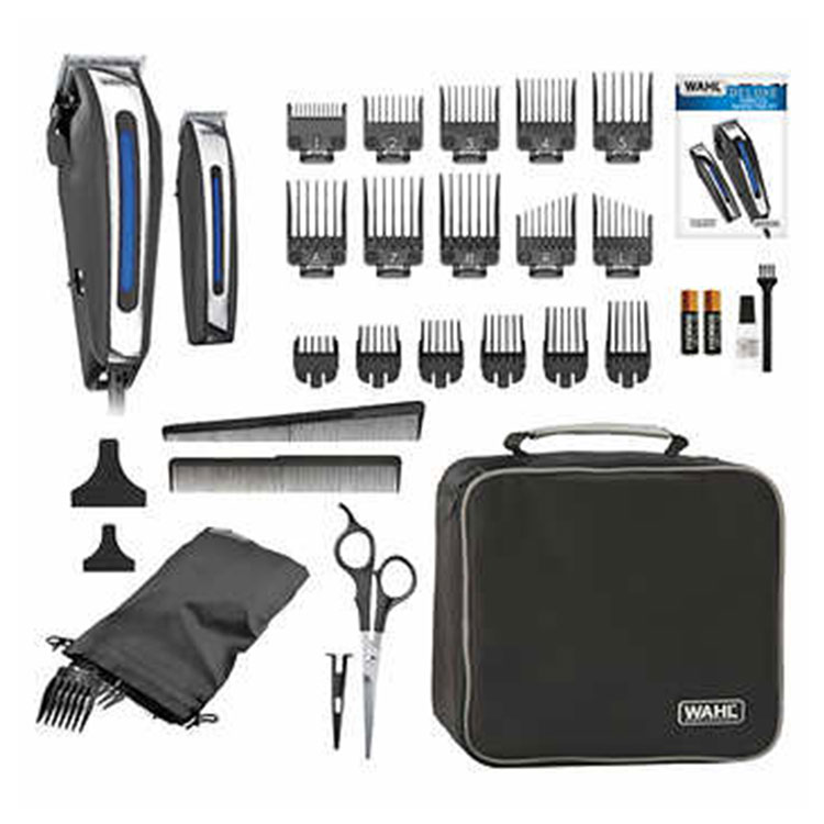 WAHL DE LUXE HAIRCUT CLIPPERS WITH TRIMMER AND STORAGE CASE | 1398697