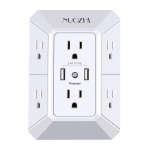USB WALL CHARGER SURGE PROTECTOR | 517A