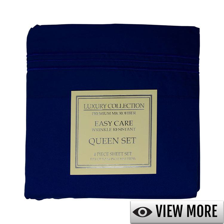 LUXURY COLLECTION THREELINE QUEEN SHEET SET | VARIETY