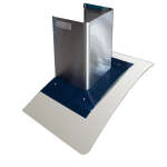 FRIGIDAIRE 36 INCH CURVED GLASS RANGE HOOD | FJWB368TDISM - Image 3