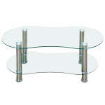 GLASS CENTER TABLE ROUND SHAPE | PRIMO-C421059 - Image 6