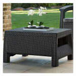 KETER CORFU LOUNGE OUTDOOR SET 4PCS GRAPHITE | 196754 - Image 4