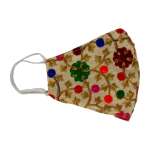 SAREE MATERIAL EMBROIDED FACE MASK | 20210075 - Image 2