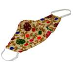 SAREE MATERIAL EMBROIDED FACE MASK | 20210075 - Image 3