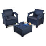 KETER CORFU BALCONY SET GRAPHITE | 204020