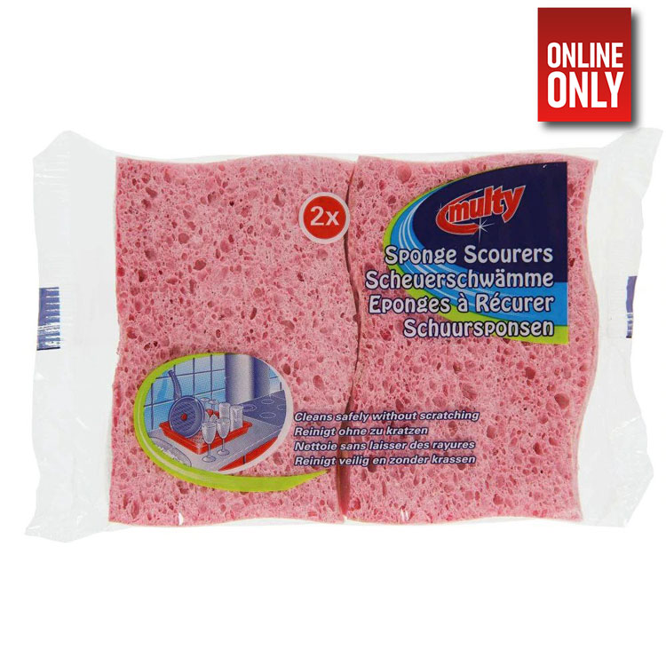 MULTY CELLULOSE NON-SCRATCH SCOURING SPONGE | 255137