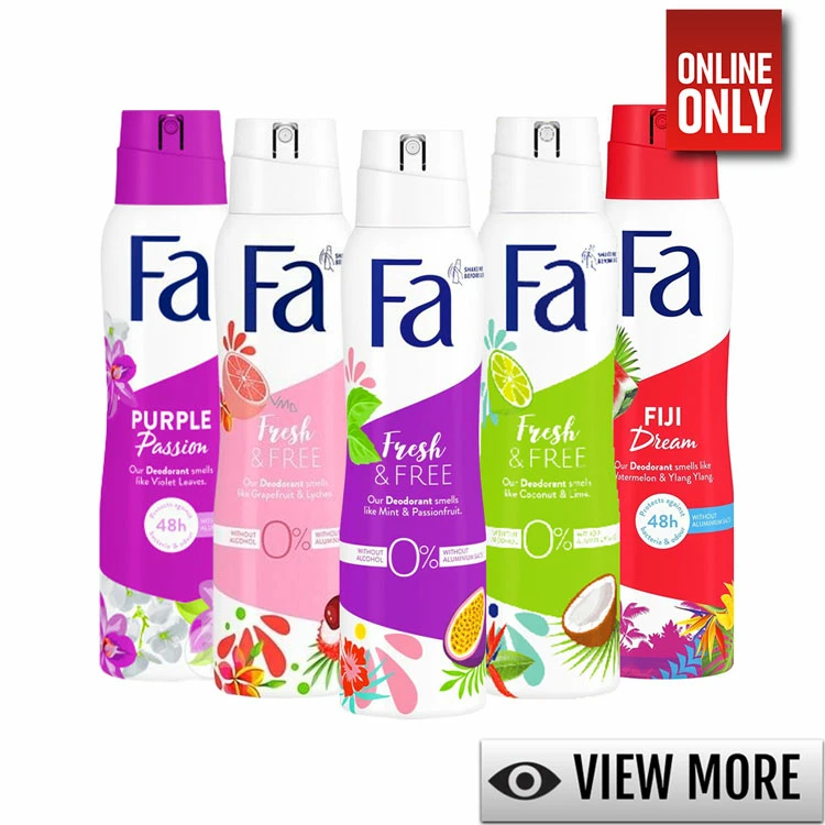 292163 FA DEODORANT SPRAYS 150 ML | VARIETY - Image 1