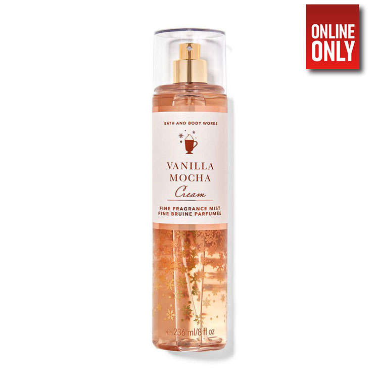 BATH AND BODY WORKS VANILLA MOCHA CREAM FINE FRAGRANCE MIST | 497855