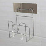 POT COVER RACK STAINLESS STEEL W/ MAGIC STICKER | 6927204751702
