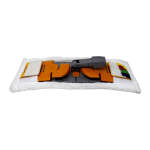 PLASTIC WET MOP FRAME W/ MICROFIBER FLAT MOP 40CM | 8020/8039