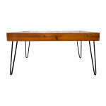 COFFEE TABLE MAHOGANY SQUARE  | 852-R6004SC1