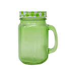 GLASS JUICE CUP 400 ML GREEN | 96027
