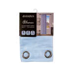 BLACKOUT WINDOW CURTAIN 229X140 CM LIGHT BLUE | BA-754
