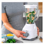 OSTER 2 SPEED BLENDER GLASS WHITE | BLSTKAGWRD-1 - Image 3