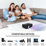 CORE INNOVATIONS 150" LCD HOME THEATER PROJECTOR | CJR600 - Image 9