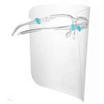 PROTECTIVE SHIELD VISOR WITH GLASSES | D5880 - Image 2