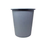 PLASTIC GARBAGE CAN GREY | FAPI305-08
