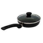 FRIGIDAIRE 7" ROUND FRY PAN WITH LID BLACK | FC18IF1LSB