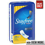 STAYFREE MAXI REGULAR PADS | VARIETY