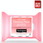 NEUTROGENA OIL-FREE CLEANSING WIPES PINK GRAPEFRUIT | HEM5103215