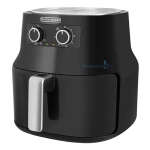 BLACK & DECKER 3.5 LITER AIR FRYER BLACK | HF3003B