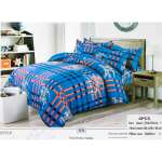 BED SHEET WITH PILLOW CASE SET BURBERRY BLUE | HIR-BURBERRY - Image 2