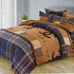 BEDSHEET WITH PILLOW CASE CHANEL BROWN BLOCK | HIR-CHANEL/BRUIN/BLOKJE