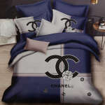BEDSHEET WITH PILLOW CASE CHANEL GRAY | HIR-CHANEL GRIJS