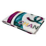 BEDSHEET WITH PILLOW CASE CHANEL WHITE GREEN MIX | HIR-CHANEL WG - Image 5