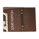 BEDSHEET WITH PILLOW CASE LOUIS VUITTON DARK BROWN | HIR-LV BRUIN - Image 2