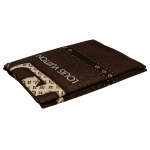 BEDSHEET WITH PILLOW CASE LOUIS VUITTON DARK BROWN | HIR-LV BRUIN - Image 3