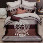 BEDSHEET WITH PILLOW CASE VERSACE CREAM | HIR- VERSACE CREME