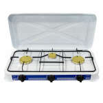 LOTUS 3 BURNER GAS STOVE | JK-003