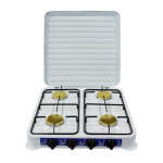 LOTUS 4 BURNER GAS STOVE | JK-004