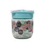STORAGE JAR FLAP PATTERN 425ML | KC-230